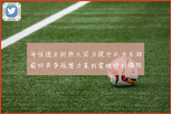 海伍德分析热火实力提升认为东部前四具争冠潜力莱利需继续补强阵容